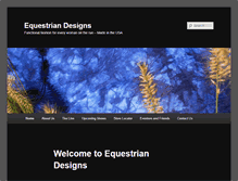 Tablet Screenshot of equestriandesigns.net